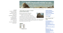 Desktop Screenshot of bisericapenticostala.it